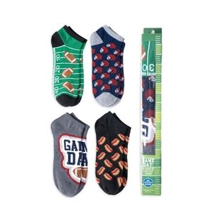 Men's Low Cut Socks, Football Game Mystery Gift Box